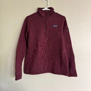 Patagonia Women's Better Sweater 1/4-Zip Fleece - M